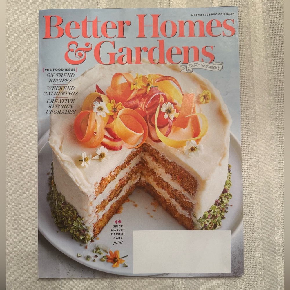 3/22 Better Homes & Gardens March 2022 Issue